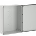 Шкаф электротехнический настенный DKC Conchiglia, IP66, 800х600х300 мм (ВхШхГ), дверь: пластик, корпус: пластик, цвет: серый, 2 замка, без МП, (CN50863)