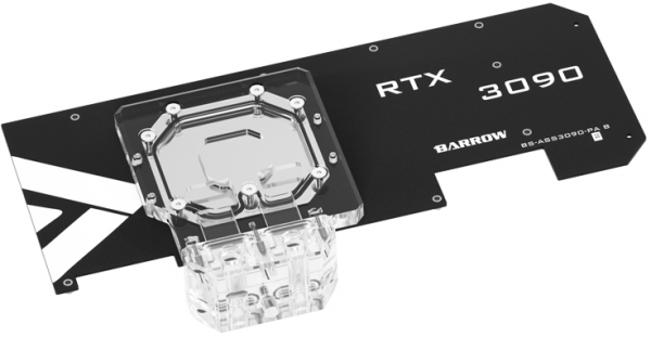 Водоблок для видеокарты Barrow BS-ASS3090-PA2 Backplate