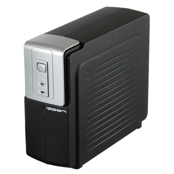 ИБП IPPON Back Office, 1000ВА, оффлайн, напольный, 94х315х250 (ШхГхВ), 220V,  однофазный, (582021)