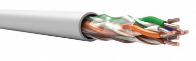 Кабель «витая пара» (LAN) для структурированных систем связи TechnoLAN U/UTP Cat 5e PVC 2х2х0,52