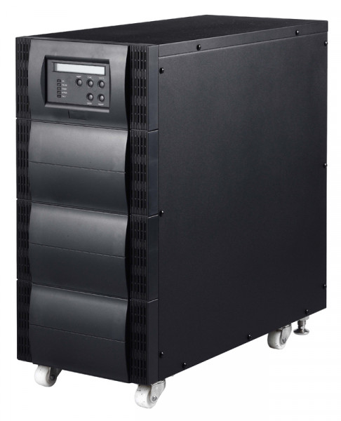 ИБП Powercom VANGUARD, 6000ВА, линейно-интерактивный, напольный, 257х590х570 (ШхГхВ), 230V,  однофазный, Ethernet, (VGS-6000)