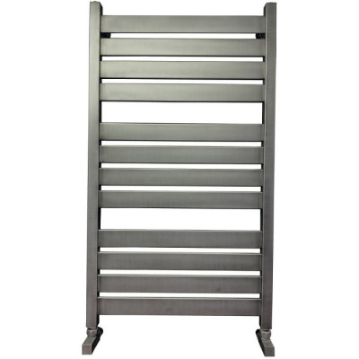 Водяной полотенцесушитель Ника ЛМ-7 100/50 Matt Antique Silver с вентилями