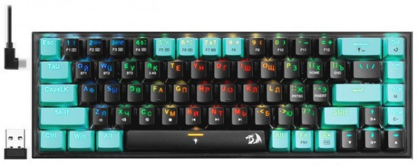 Клавиатура Redragon Castor Pro Black/Blue