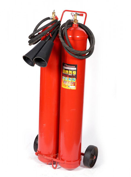 Огнетушитель углекислотный, передвижной ОУ-25