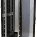 Шкаф серверный напольный Eurolan S3000, IP20, 22U, 1140х600х800 мм (ВхШхГ), дверь: перфорация, задняя дверь: перфорация, боковая панель: сплошная, разборный, цвет: чёрный, (60F-22-68-34BL)
