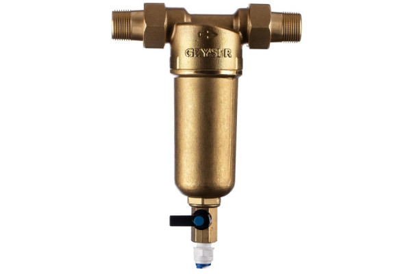 Магистральный фильтр с присоединительным диаметром 3/4" Гейзер фильтр Бастион 121 3/4"