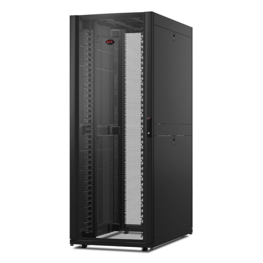 Шкаф серверный напольный APC NetShelter SX, IP20, 48U, 2258х750х1200 мм (ВхШхГ), дверь: перфорация, задняя дверь: перфорация, боковая панель: сплошная съемная, разборный, цвет: чёрный, (AR3347)