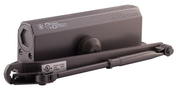 Доводчик дверной морозостойкий НОРА-М №5S (графит)
