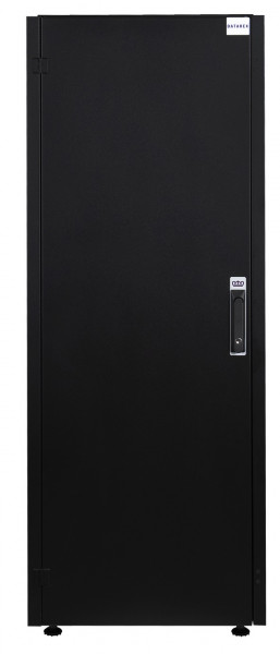 Шкаф телекоммуникационный напольный Datarex, IP20, 36U, 1744х600х600 мм (ВхШхГ), дверь: металл, задняя дверь: металлическая стенка, боковая панель: сплошная съемная, разборный, цвет: чёрный, (DR-710401)