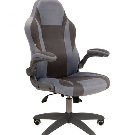 Кресло игровое Chairman game 55 00-07083616 Gray/Blue