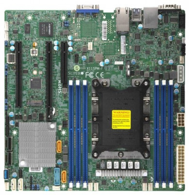 Серверная материнская плата SuperMicro X11SPM-F-B