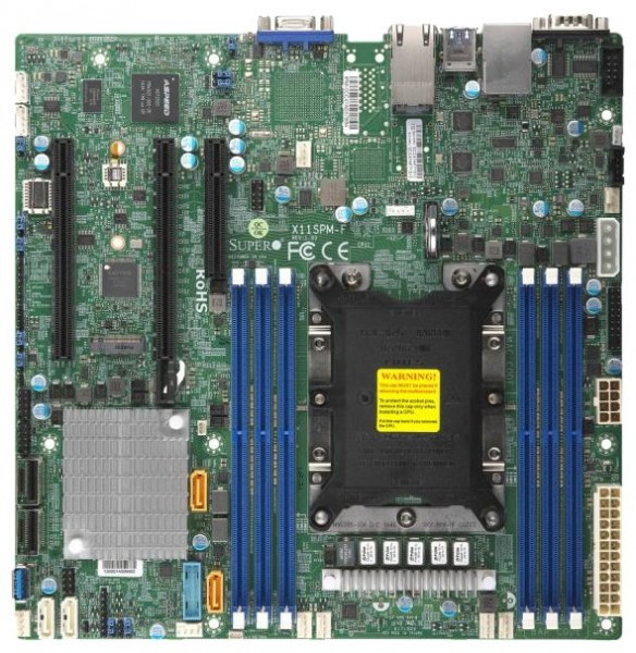 Серверная материнская плата SuperMicro X11SPM-F-B