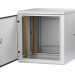 Шкаф телекоммуникационный настенный TLK Indystry, 19", 9U, 504х600х600 мм (ВхШхГ), дверь: металл, с поворотной рамой, цвет: серый