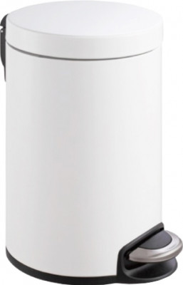 Урна для мусора BINELE Lux 20 литров (белая)