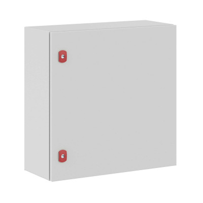 Шкаф электротехнический настенный DKC ST, IP66, 600х600х250 мм (ВхШхГ), дверь: металл, корпус: сталь листовая, цвет: серый, без монтажной панели, (R5ST0669WMP)