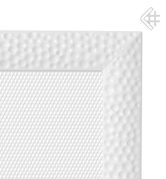 Вентиляционная решетка для камина Kratki 11x42 Venus белая 42VB