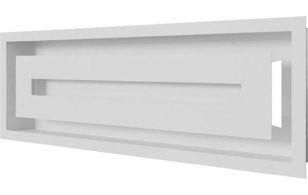 Вентиляционная решетка Kratki WIND Белая 17х49