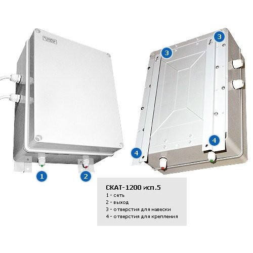 Источник вторичного электропитания резервированный СКАТ-2400 исп.5 (122)