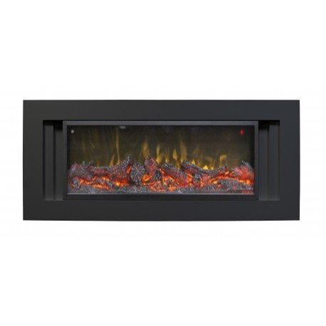 Линейный электрокамин Real-Flame Stockholm 42 BLM-P998/BLM-P918 с очагом Beverly 1000