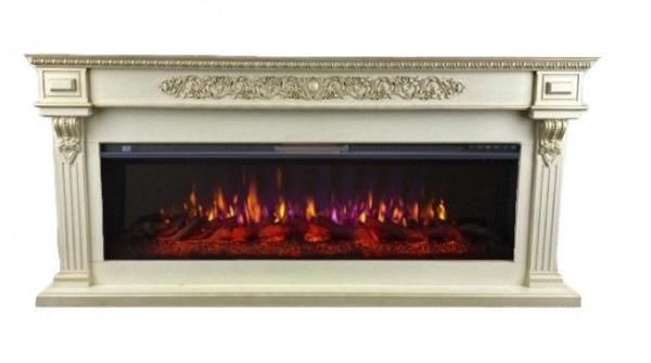 Линейный электрокамин InterFlame Вена с очагом FreeSpace 60