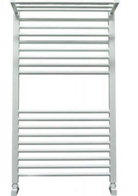 Водяной полотенцесушитель Ника ЛМ-3 100/50 RAL9016 белый матовый с вентилями
