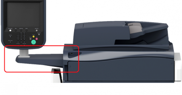 Крепление панели управления Xerox 497K22590