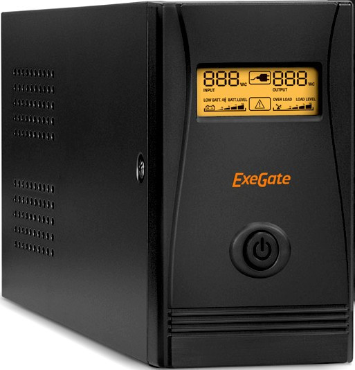 ИБП ExeGate SpecialPro Smart LLB-600 LCD (EURO,RJ,USB)