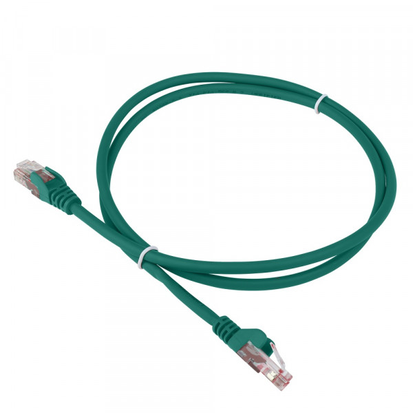 Шнур коммутационный Lanmaster, кат. 6, неэкр., UTP, RJ45/RJ45, d 0,51, 7м, LSZH, AWG24, зелёный, (LAN-PC45/U6-7.0-GN)