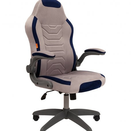 Кресло игровое Chairman game 50 00-07083617 Gray/Blue