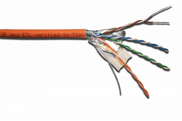 Бухта Lanmaster LAN-5EFTP-LSZH-OR, 305м