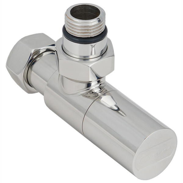 Вентиль запорный угловой Сунержа G 1/2 НРхG 3/4 НГ цилиндр