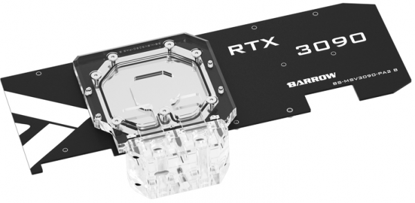 Водоблок для видеокарты Barrow BS-MSV3090-PA2 MSI Ventus Backplate