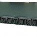 Блок силовых розеток Eurolan, горизонтальный, неуправляемый, IEC 320 C13 х 10, вход IEC 320 C13, шнур 3 м, 1U, 44х431,5х260 мм (ВхШхГ), 32А, чёрный,  входных вилок 2 шт.