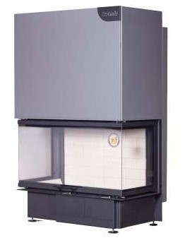 Трёхсторонняя дровяная топка ЭКОКАМИН Дельта 1000К