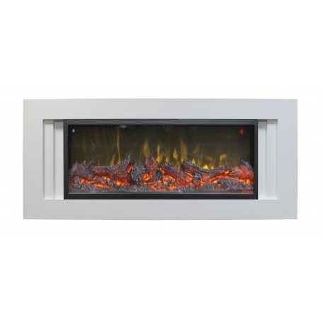 Линейный электрокамин Real-Flame Stockholm 42 WT-P591/WT-P511 с очагом Beverly 1000