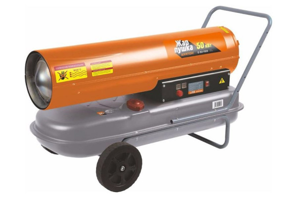 Дизельная пушка 50 кВт Кратон Жар-пушка D 50-1100