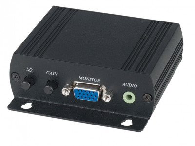 Приёмник SC&T, портов: 2, RJ45, D-sub 15, (VE02ALR)