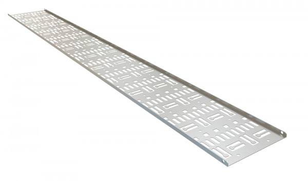 Организатор коммутационных шнуров Hyperline CDV, 47HU, 2090х150х9 мм (ВхШхГ), вертикальный, для шкафов, цвет: серый, (перфорированный)