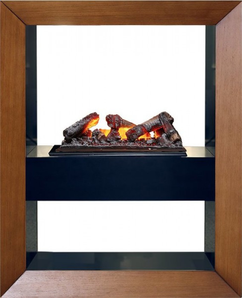 Электрокамин с широким очагом 3D Dimplex Boxx с очагом Cassette 600 (орех)