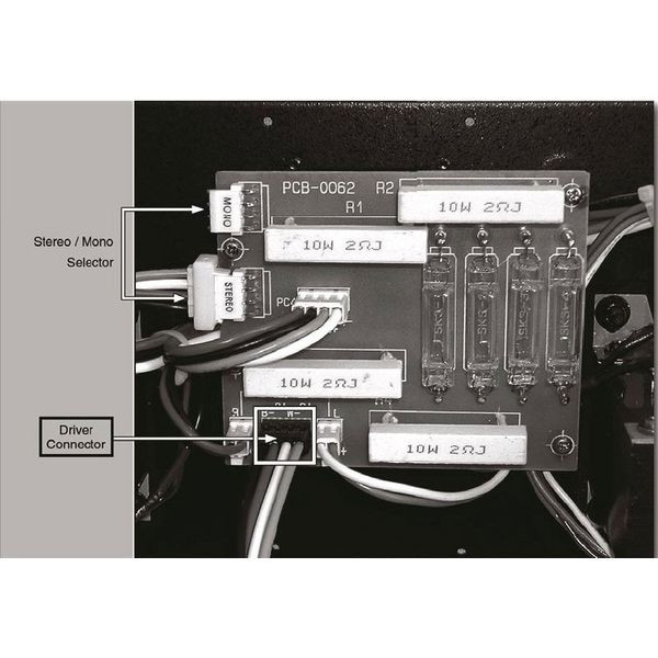 Панель JBL JBL MTC-SB210-SAT Adds Passive Crossover Network with High-Passed Output for Satellite Speakers and Internal Low-Pass