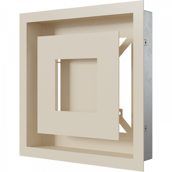 Вентиляционная решетка Kratki WIND Бежевая 22х22