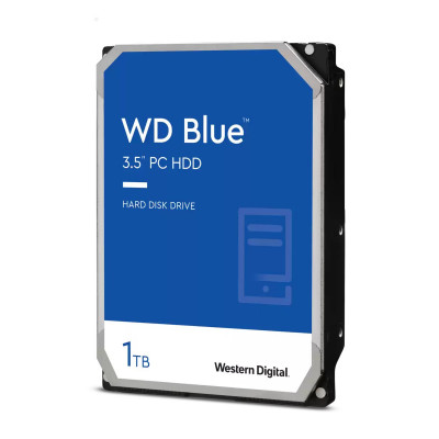 Жёсткий диск WD Blue, 1 ТБ, SATA, 5 400 rpm, WD10EZRZ