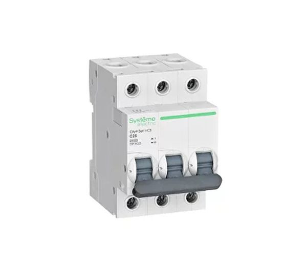 Автоматический выключатель Systeme Electric City9 Set, 3 модуль, C класс, 3P, 32А, 4,5кА, (C9F34332)