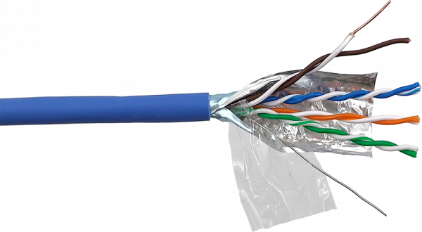 Бухта Lanmaster LAN-5EFTP-LSZH-BL, 305м