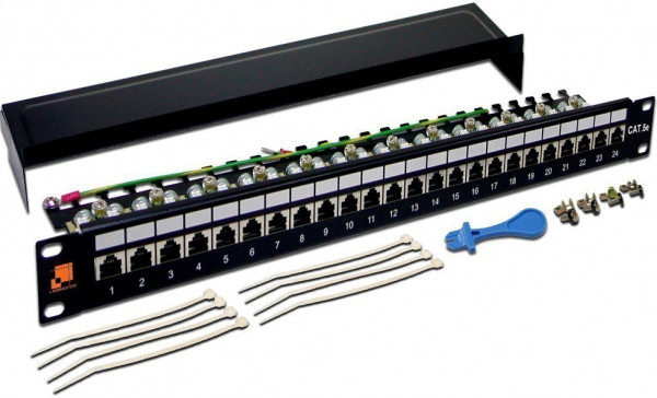 Патч-панель Lanmaster LAN-PPL24S5E