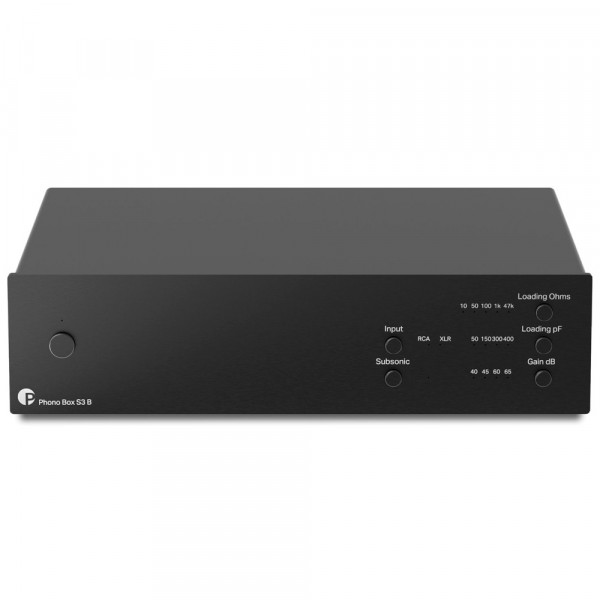 Фонокорректор Pro-Ject PHONO BOX S3 B Black
