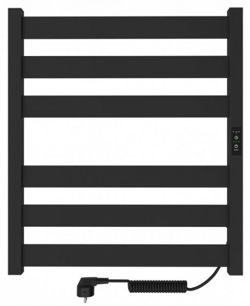 Электрический полотенцесушитель INDIGO Oktava Slim 5 (el) 60/50 Черный муар