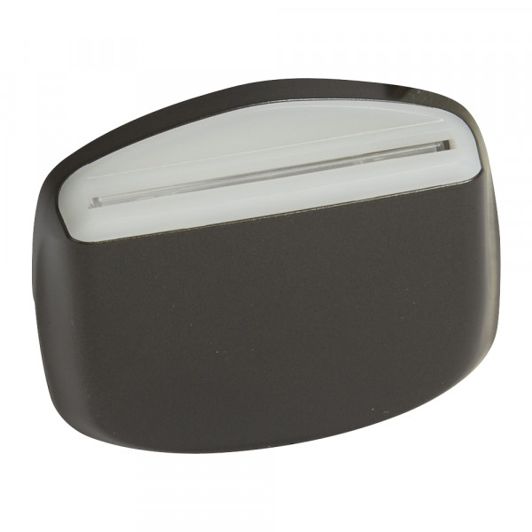 Лицевая панель для выключателя Legrand Celiane, 61х71 мм (ВхШ), без подсветки, кол-во клавиш: 1, карточная, цвет: графит, (LEG.064809)